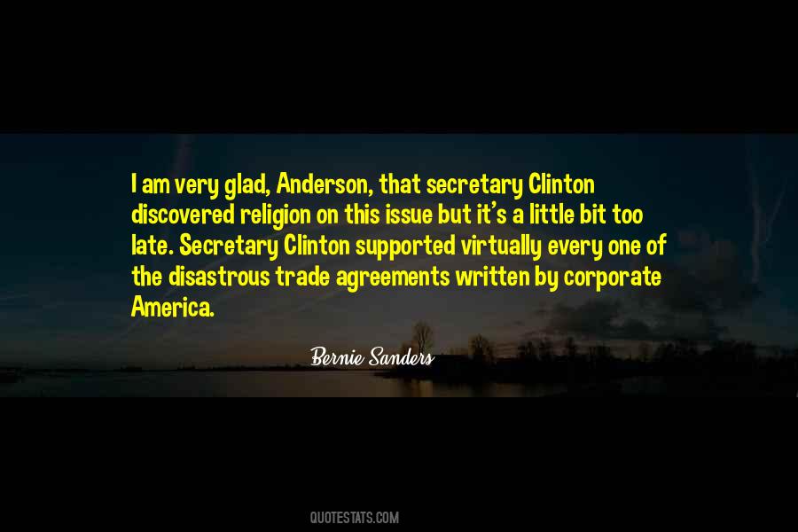 Quotes About Anderson #375734