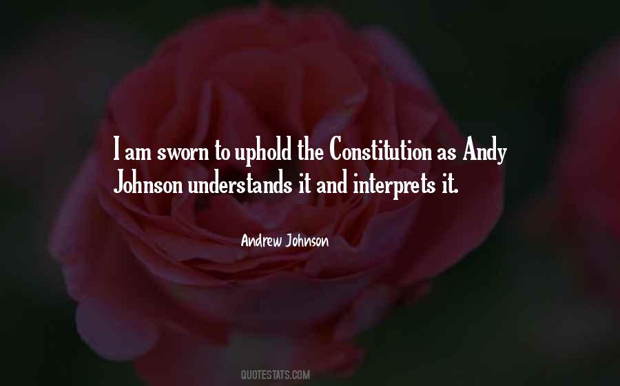 Quotes About Andrew Johnson #1053697