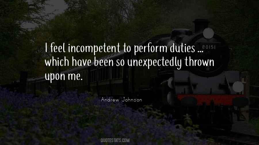 Quotes About Andrew Johnson #1568041