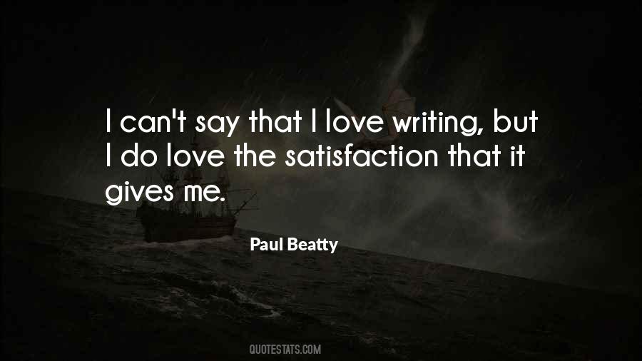 Satisfaction Love Quotes #1203216