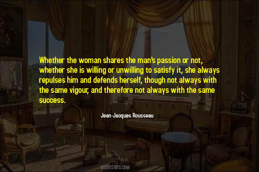 Satisfy A Woman Quotes #1378596