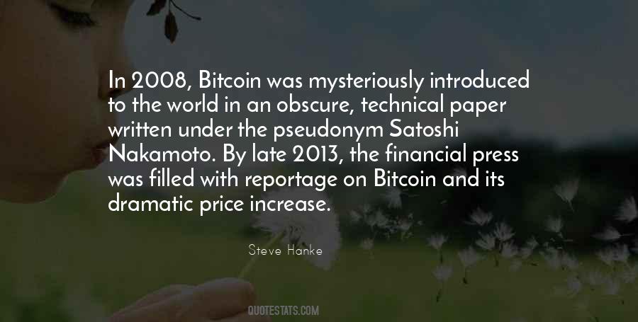 Satoshi Nakamoto Quotes #1663831
