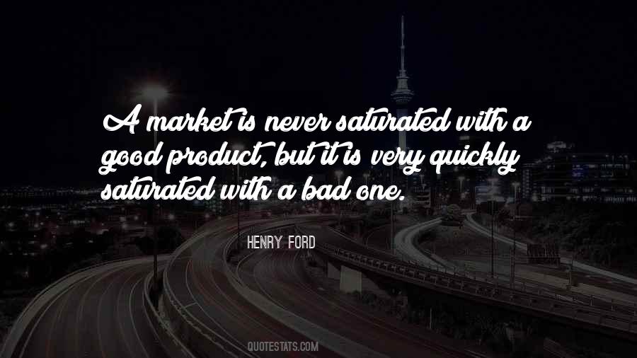 Saturated Market Quotes #336848