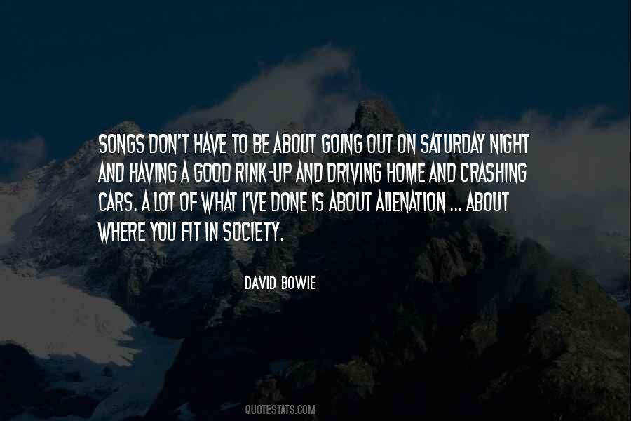 Saturday Night In Quotes #1173236