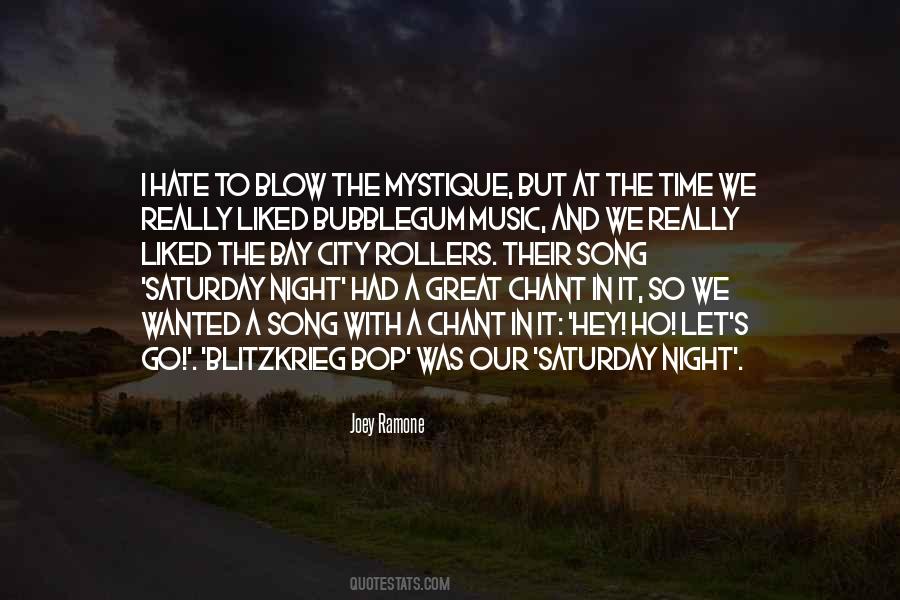 Saturday Night In Quotes #1489512