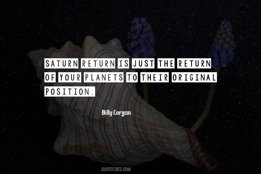 Saturn Return Quotes #153222