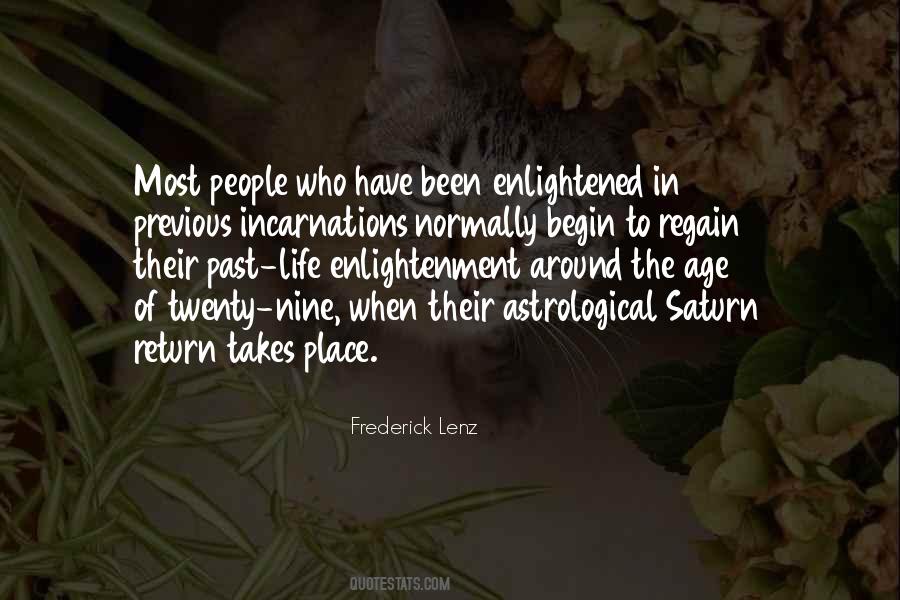 Saturn Return Quotes #1567326