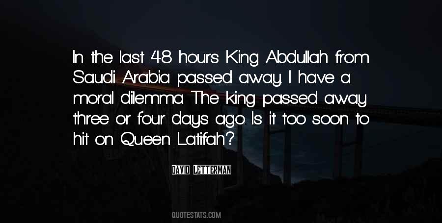 Saudi King Quotes #1004426