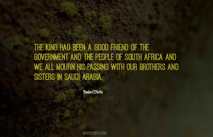 Saudi King Quotes #1317607