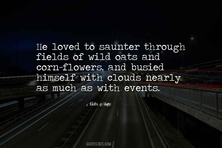 Saunter Quotes #832170