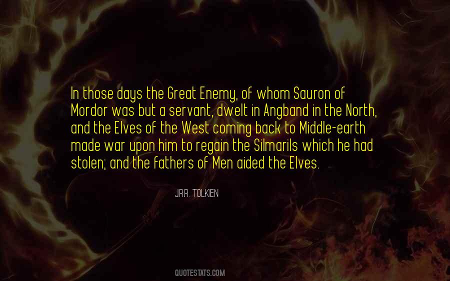 Sauron Mordor Quotes #502850