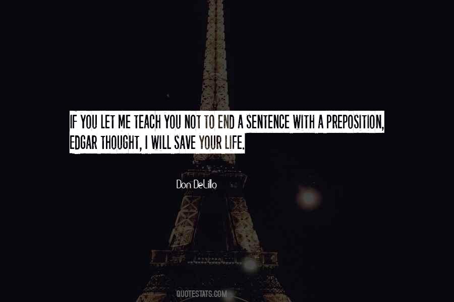 Save A Life Quotes #170218