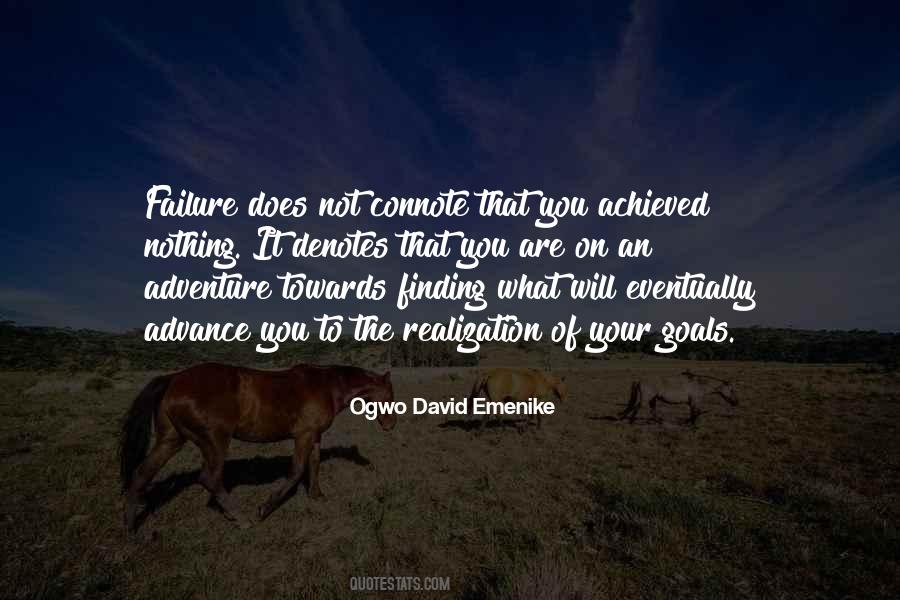 Quotes About Achieved Goals #745636