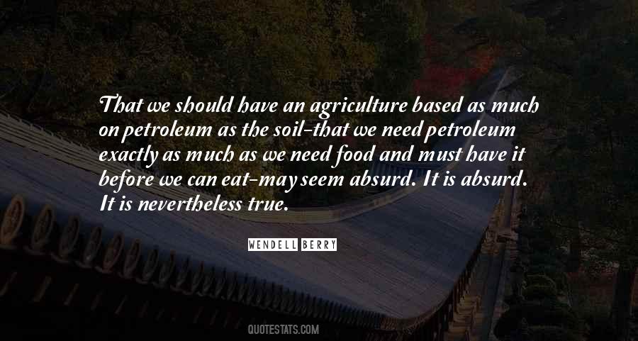 Quotes About Agriculture Food #1320440