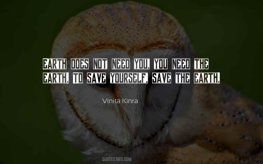 Save The Earth Quotes #51143