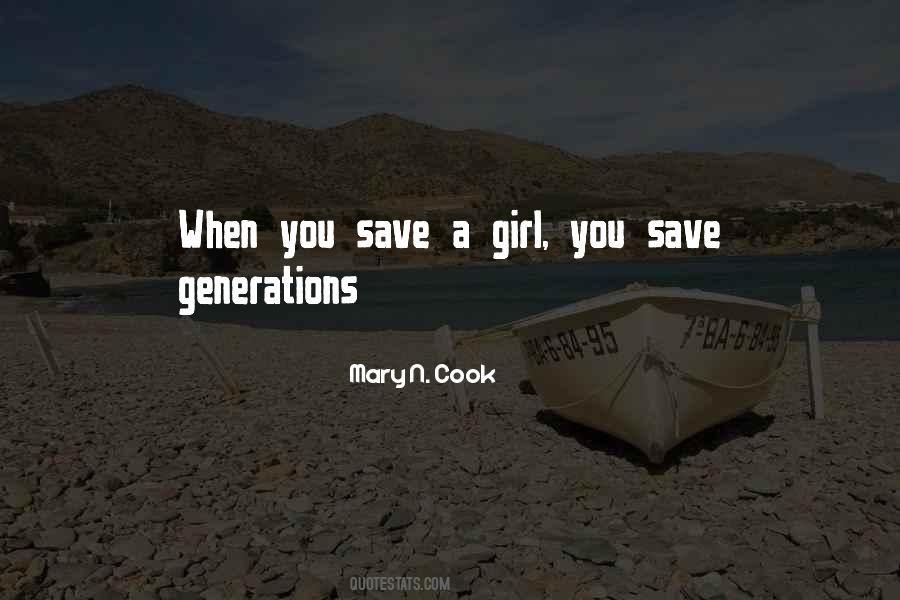 Save The Girl Quotes #1292582