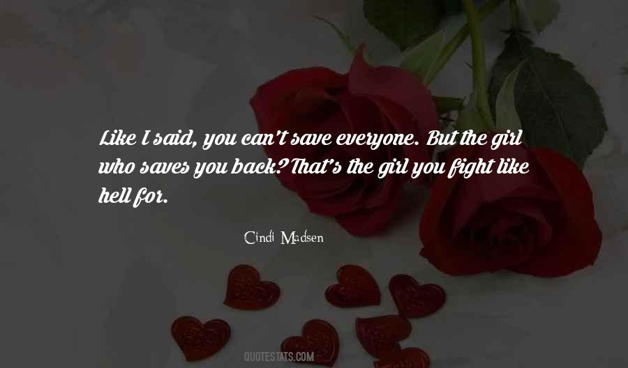 Save The Girl Quotes #1768572