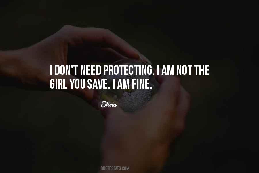 Save The Girl Quotes #1807206