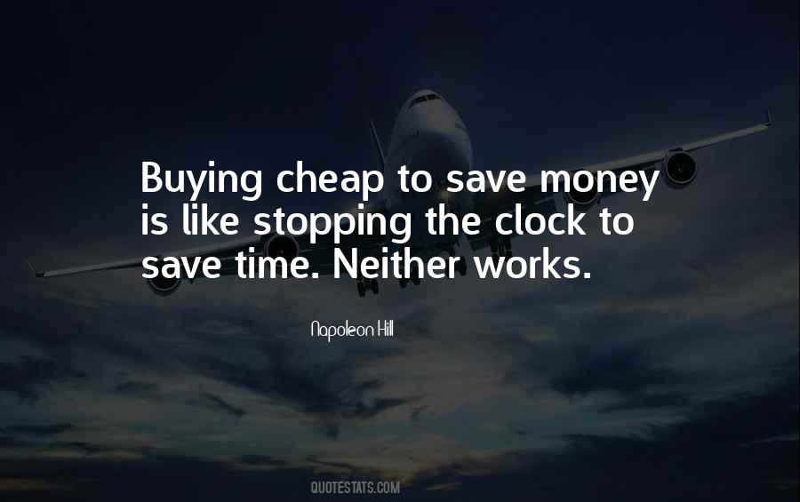 Save Time Save Money Quotes #252761