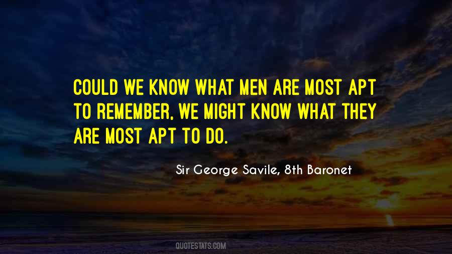 Savile Quotes #798316