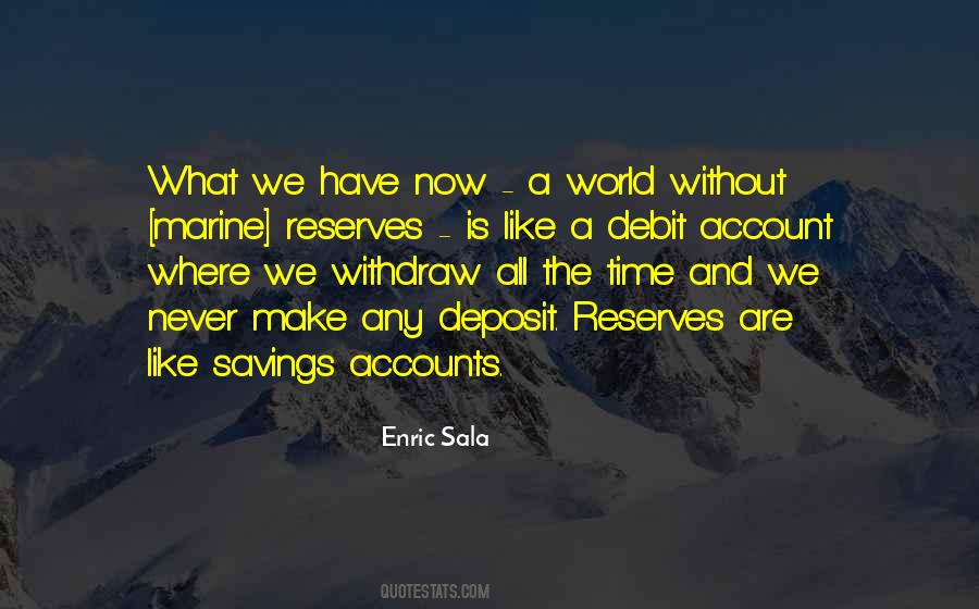 Savings Account Quotes #1875529