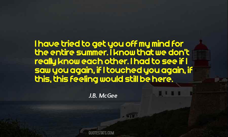 Saw You Again Quotes #1242449