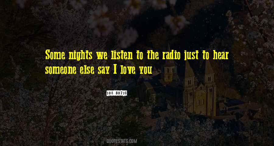 Say I Love Quotes #1748897