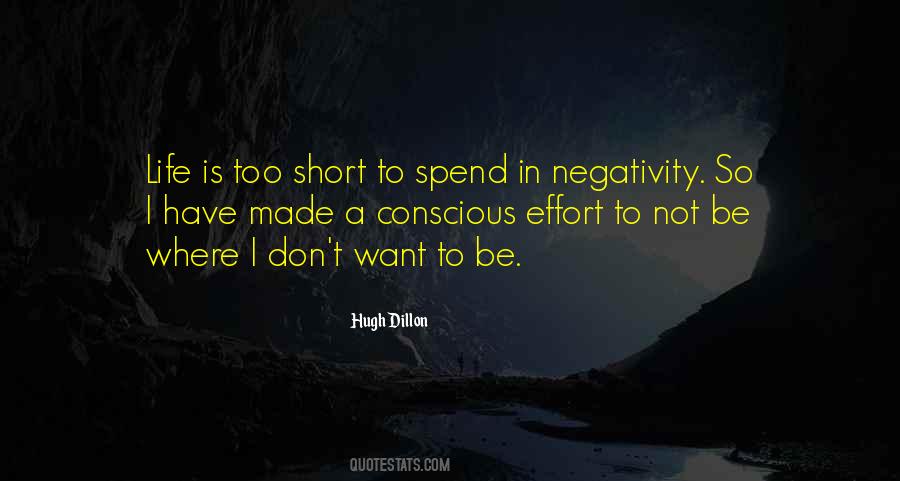 Say No To Negativity Quotes #278128