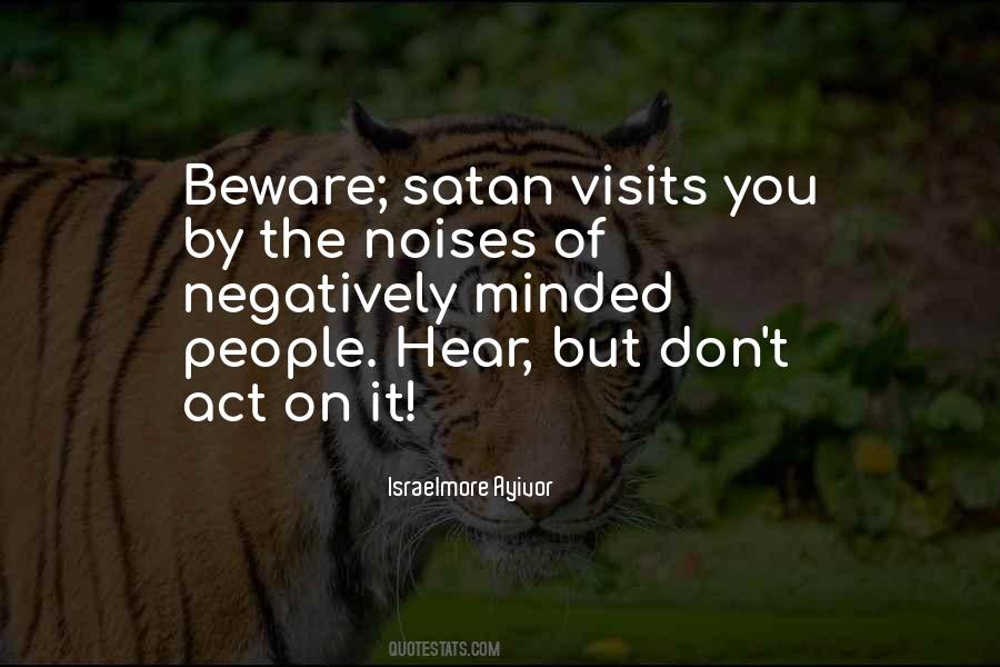 Say No To Negativity Quotes #294145