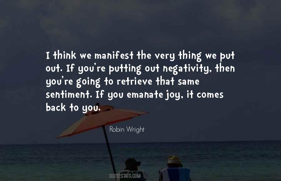 Say No To Negativity Quotes #93531