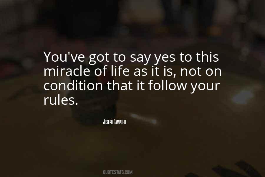 Say Yes To Life Quotes #847410