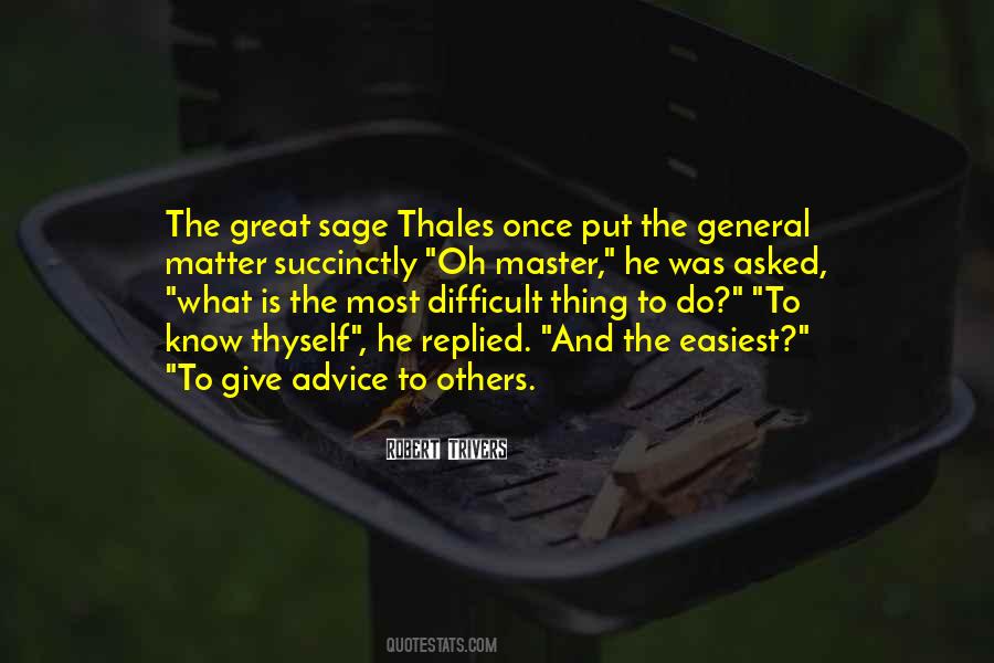 Quotes About Thales #1232743