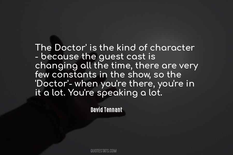 Quotes About David Tennant #1259798