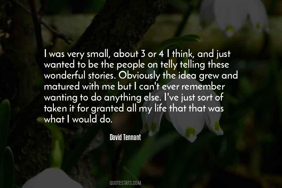 Quotes About David Tennant #1656948