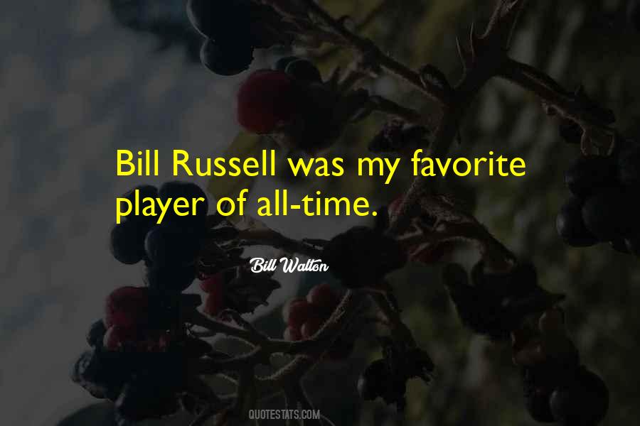 Quotes About Bill Russell #1832526