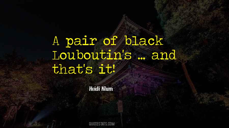 Quotes About Heidi Klum #1123280
