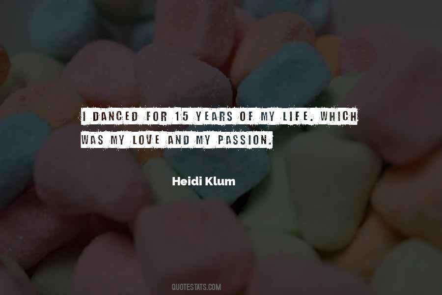 Quotes About Heidi Klum #330209