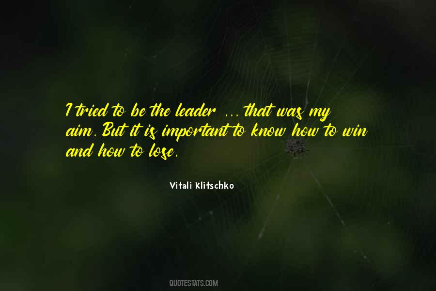 Quotes About Vitali Klitschko #26356