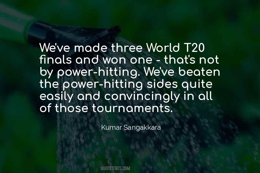 Quotes About Kumar Sangakkara #557485
