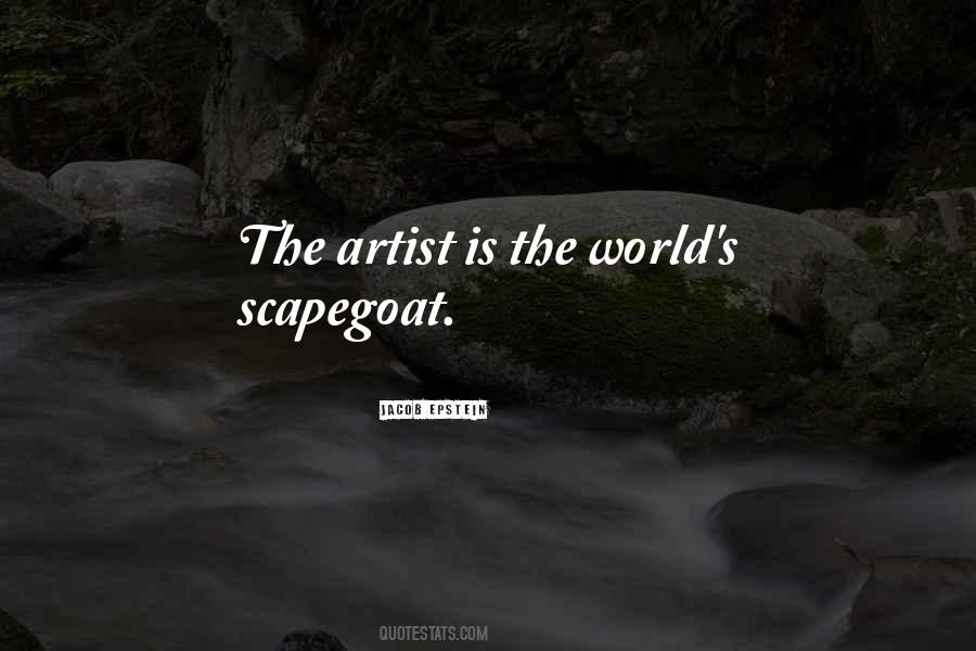 Scapegoat Quotes #1237317