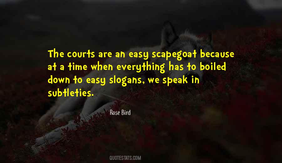 Scapegoat Quotes #238782