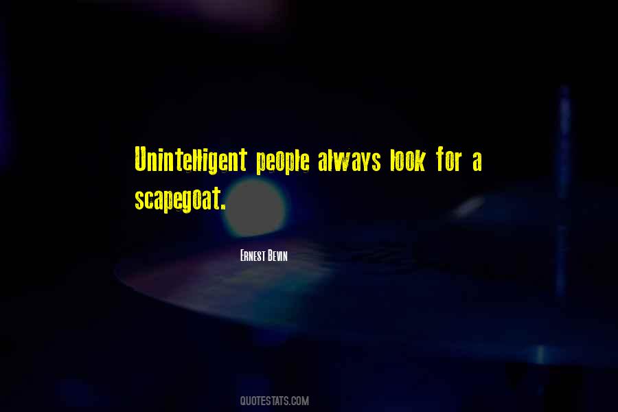Scapegoat Quotes #265976