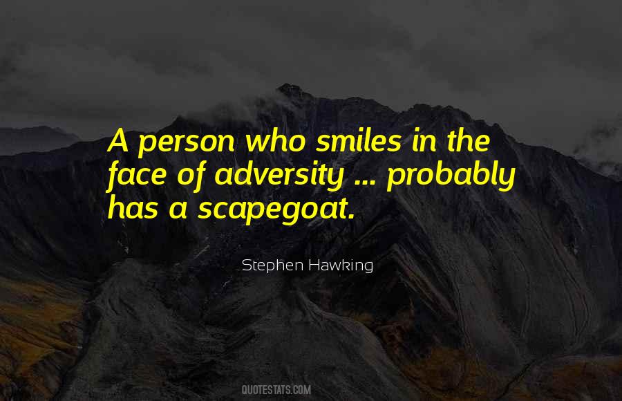 Scapegoat Quotes #870744