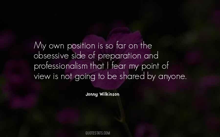 Quotes About Jonny Wilkinson #768348