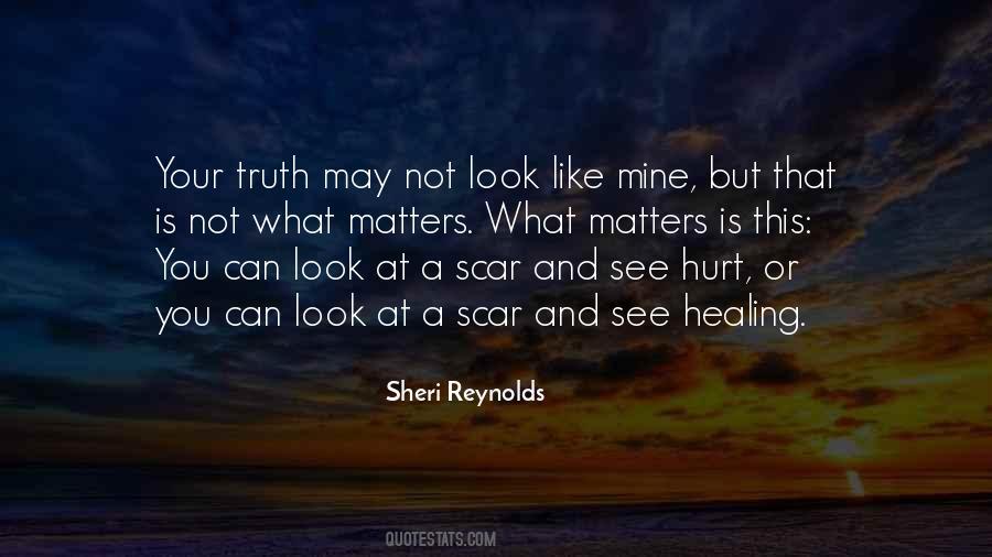 Scar Quotes #233104 Scar Quotes #233104