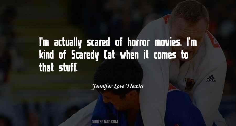 Scared Cat Quotes #720860