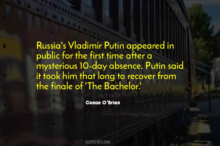 Quotes About Vladimir Putin #1648781