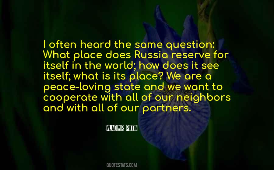 Quotes About Vladimir Putin #177993
