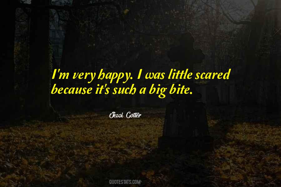 Scared To Get Happy Quotes #664172