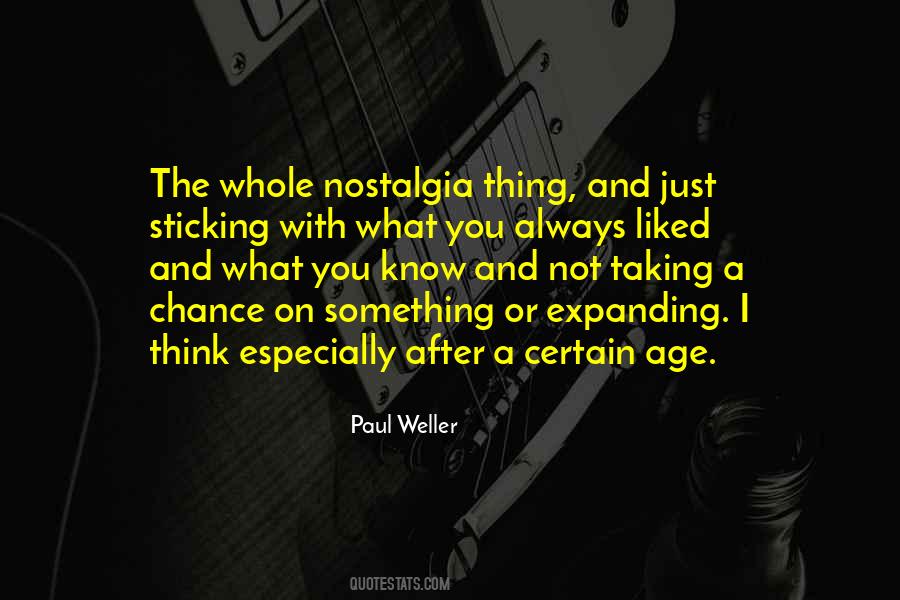 Quotes About Paul Weller #247876